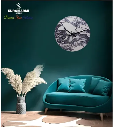 Runder Wanduhr Arabesken - Euromarmi Store 2