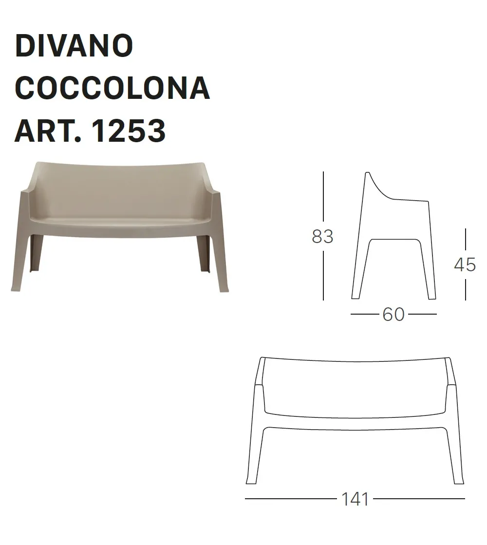 Set 2 Divani Coccolona - SCAB
