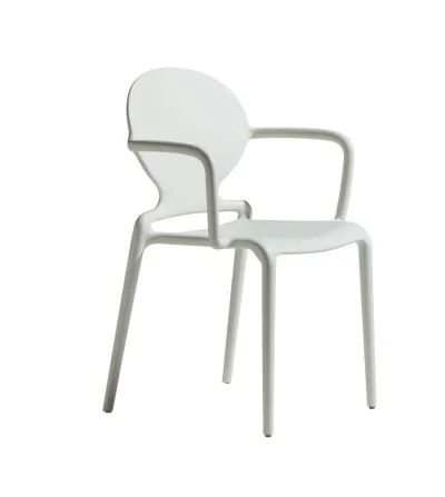 Lot 4 Chaises Gio avec Accoudoirs - SCAB 2