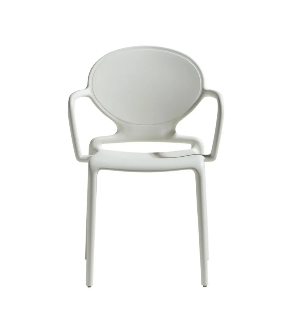 Lot 4 Chaises Gio avec Accoudoirs - SCAB