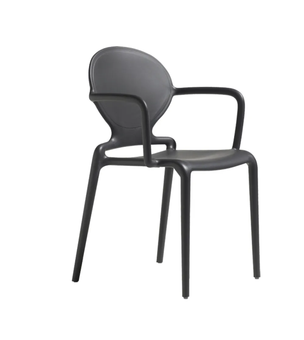 SCAB - Set 4 Gio Chairs with Armrests