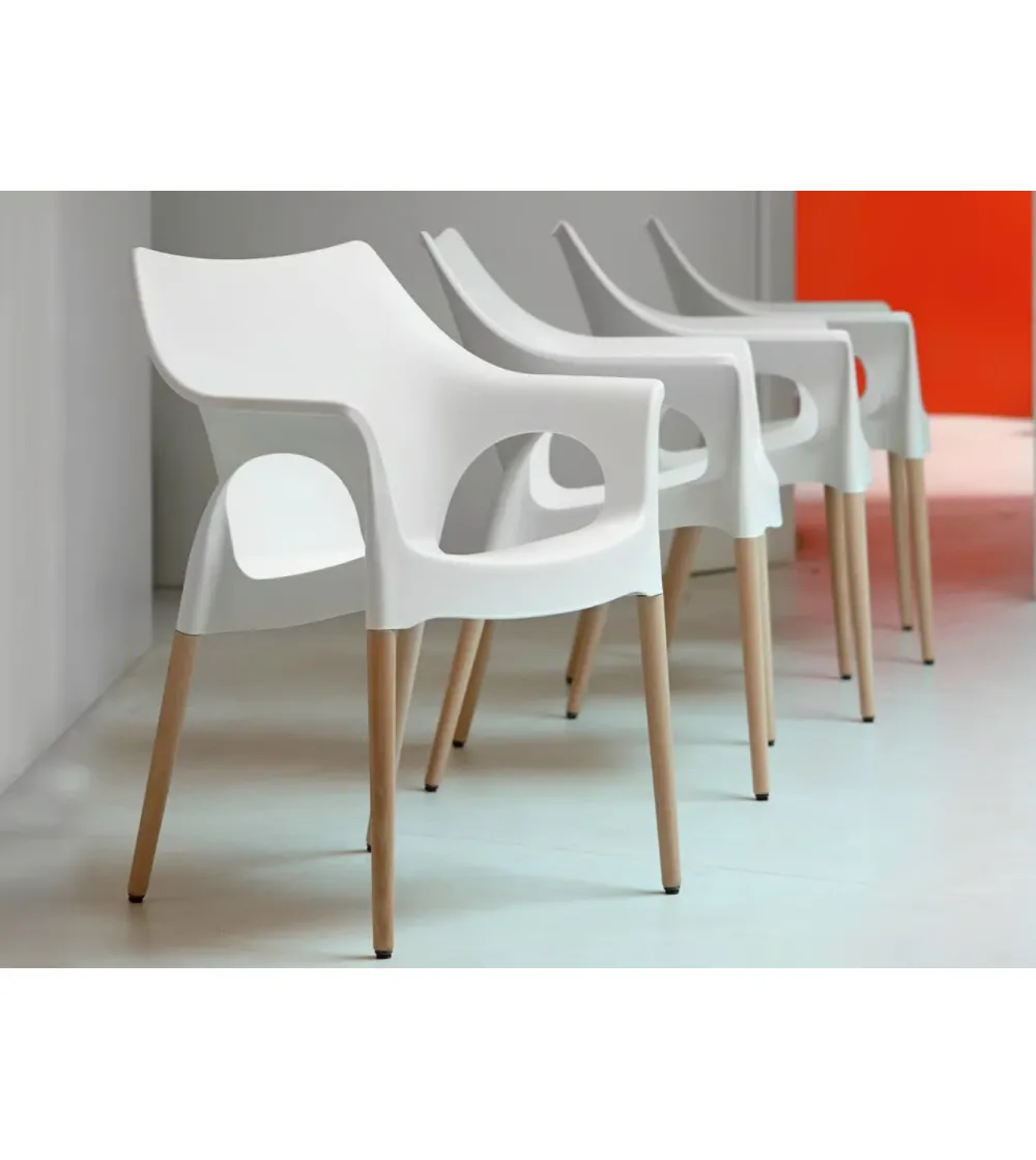 Set 4 Sedie Natural Ola - SCAB