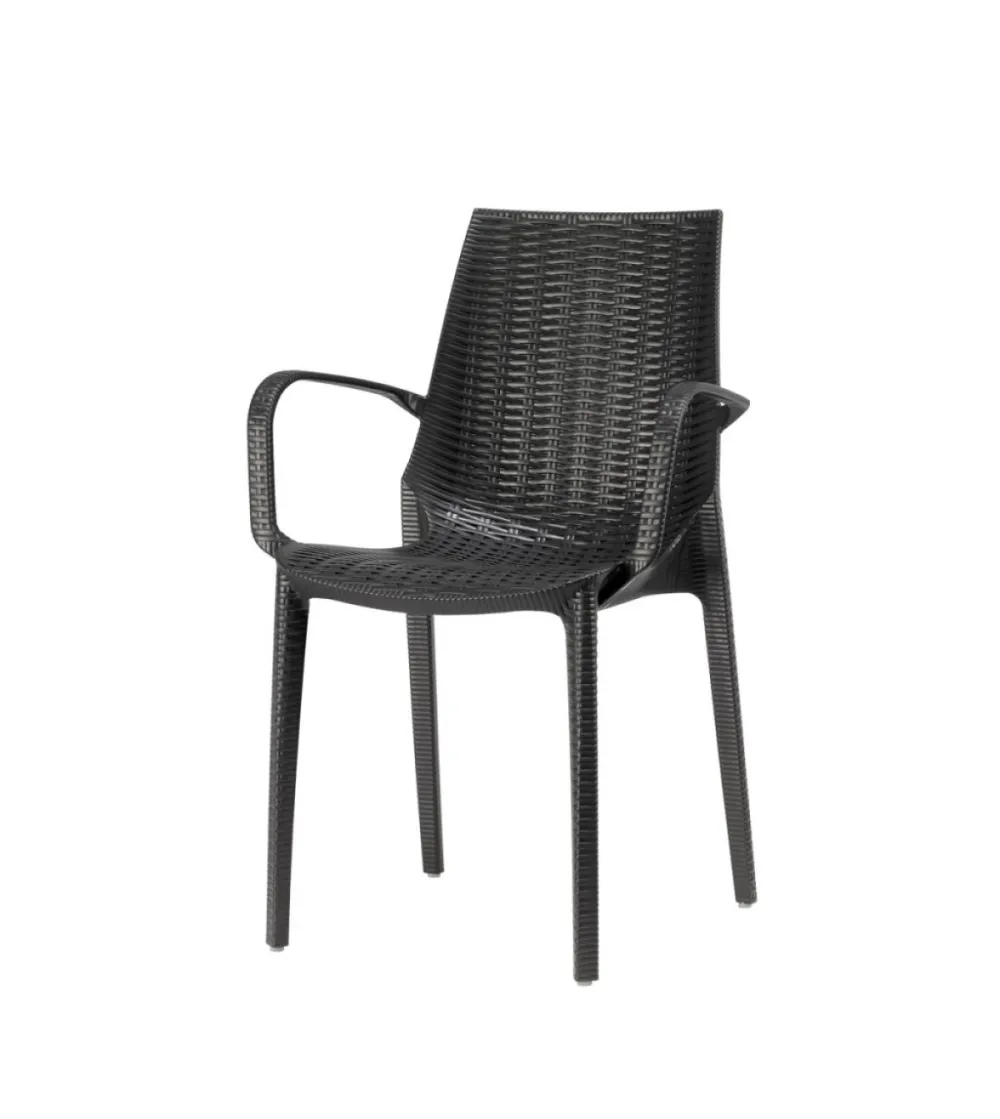 SCAB - Set 4 Lucrezia Chairs with Armrests