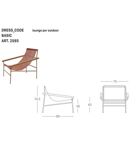 Sillón Dress_Code Basic - SCAB