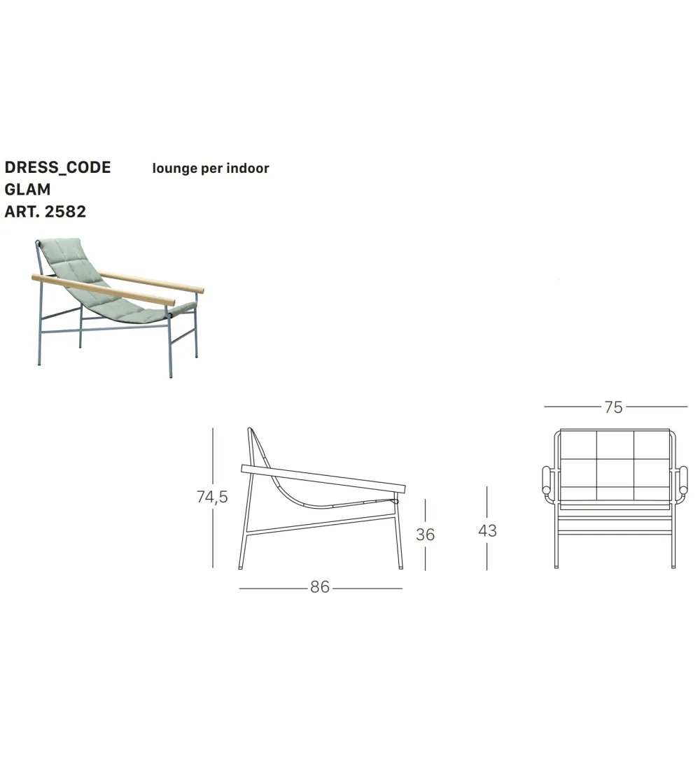 Fauteuil Dress_Code Smart Art.2582 -...