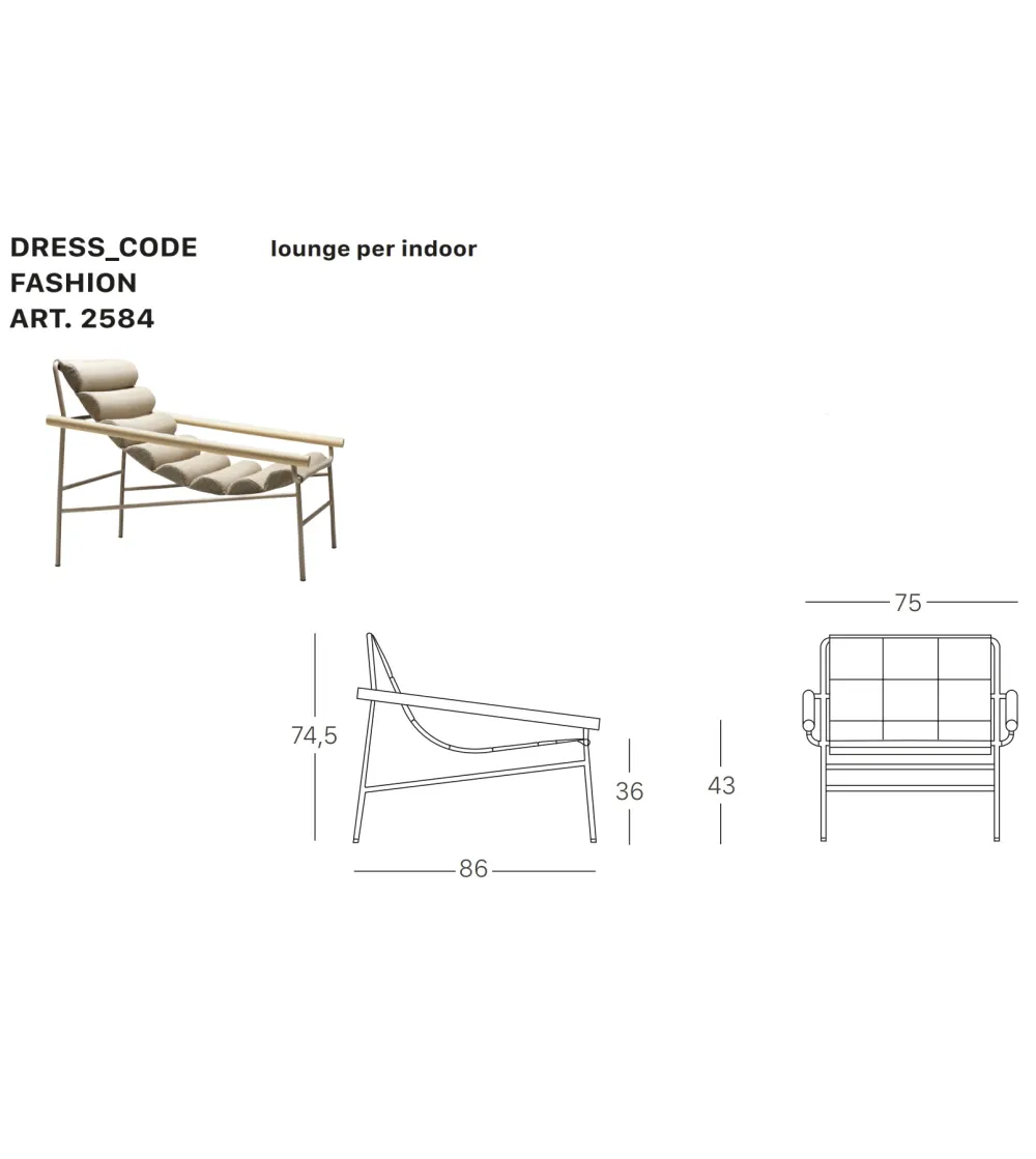 SCAB - Dress_Code Fashion Sessel