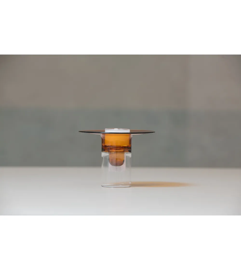 Firefly Amber Candlestick - Ichendorf