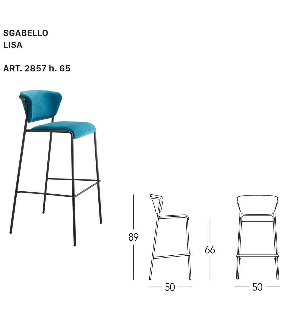 Sgabello Lisa - SCAB