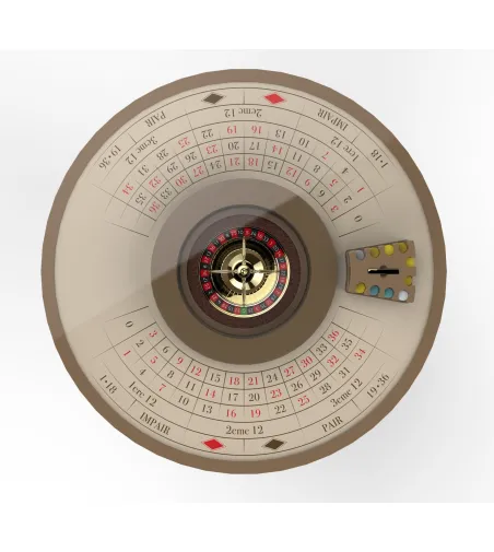 Tavolo Da Roulette Convivium - Vismara Design