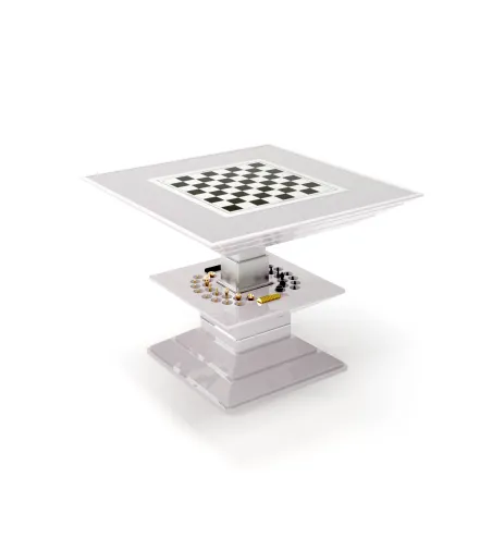 Mesa De Ajedrez Cuadrada Scaccomatto - Vismara Design