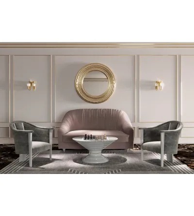 Vismara Design - Scaccomatto Round Chess Table