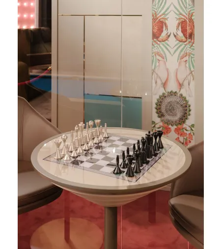 Vismara Design - Goemon Chess/Backgammon Table