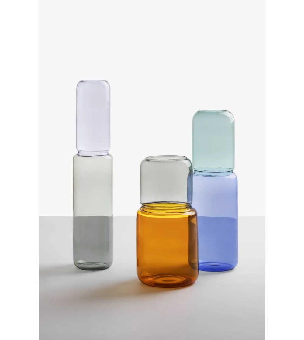 Vase Smoke Ambre Revolve - Ichendorf