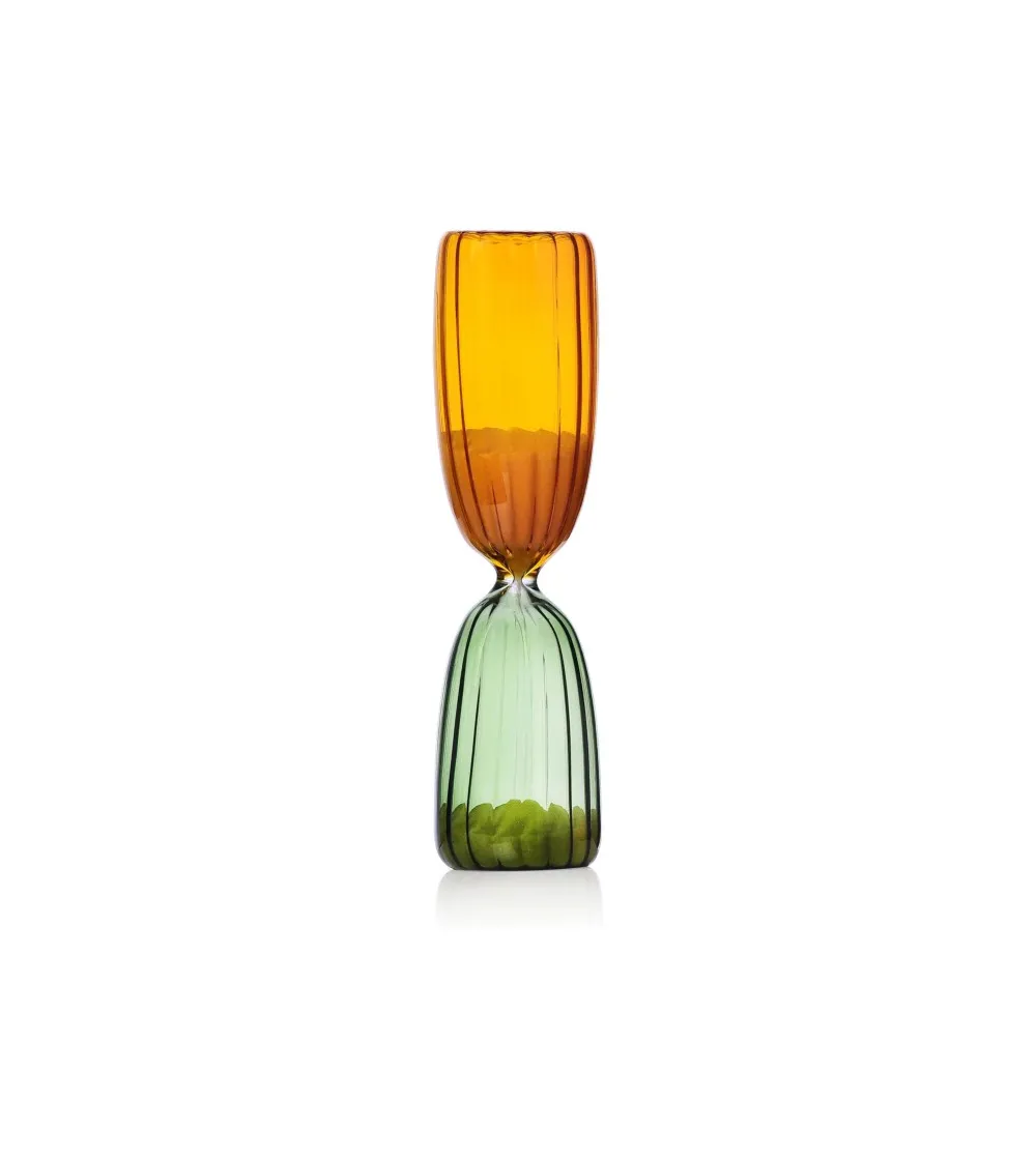 Times 5 Minutes Green Amber Hourglass - Ichendorf