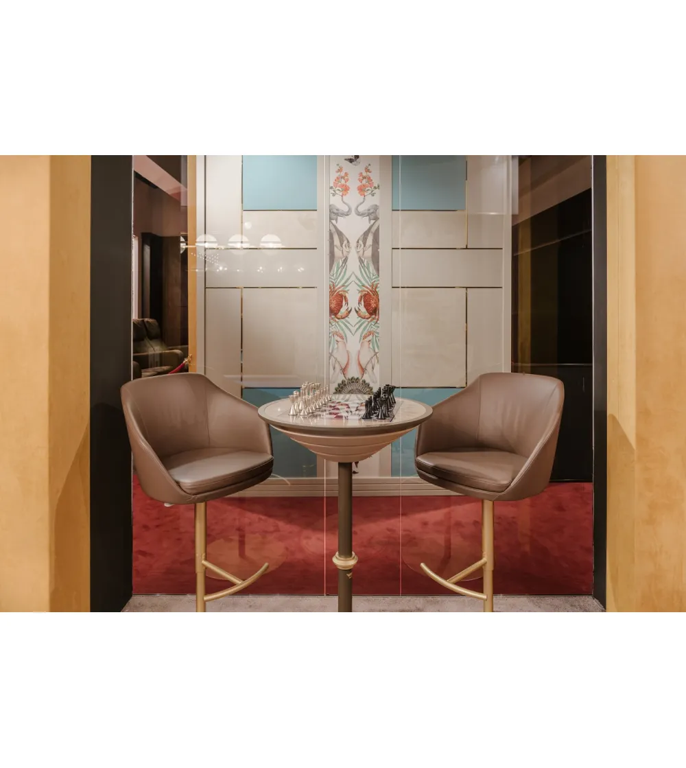 Sgabello Girevole Edgar - Vismara Design