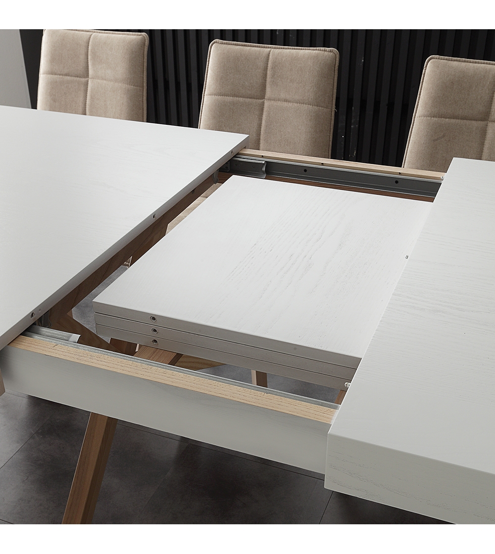 Table Leonardo Bicolor La Seggiola