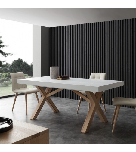 Tisch Leonardo Bicolor La Seggiola