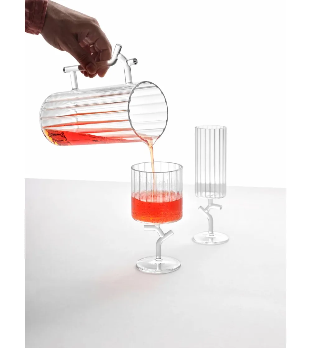 Set 3 Amaranta Clear Flutes - Ichendorf