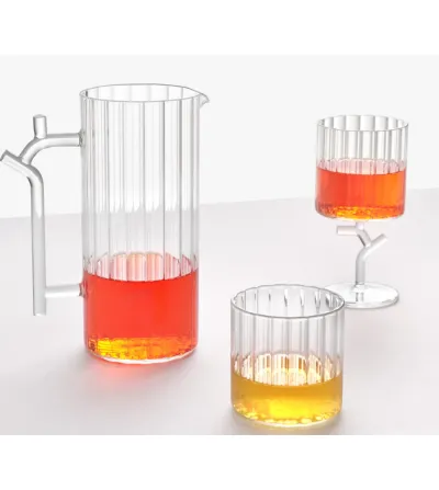Set 3 Amaranta Clear Stem Glasses - Ichendorf 2
