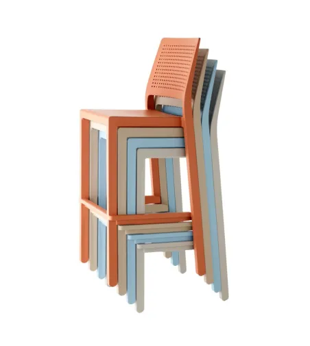 Set 4 Sgabelli Emi - SCAB