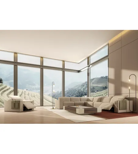 Vismara Design - Kubrik Reclining Sofa