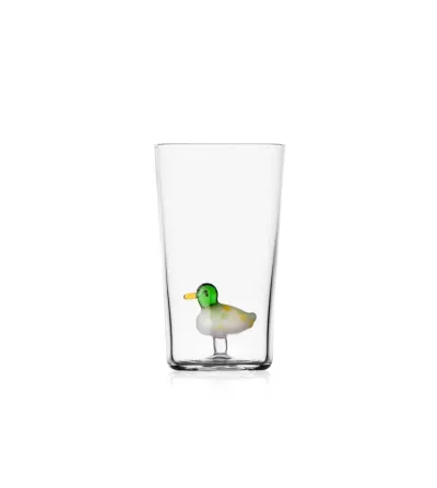 Ensemble 3 Verres Longdrink Canard Animal Farm - Ichendorf