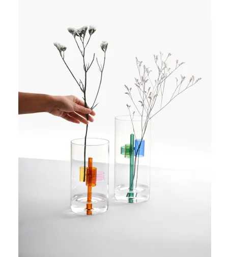 Iris 3 Bernstein Vase - Ichendorf