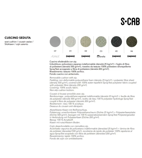 Divano Componibile Flap - SCAB