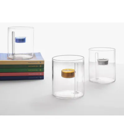 Bougeoir Iris Tealight 1 Transparent - Ichendorf 2