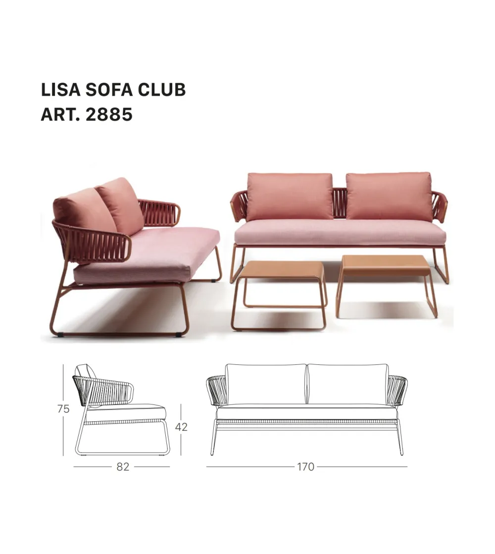 Canapé Lisa Club - SCAB