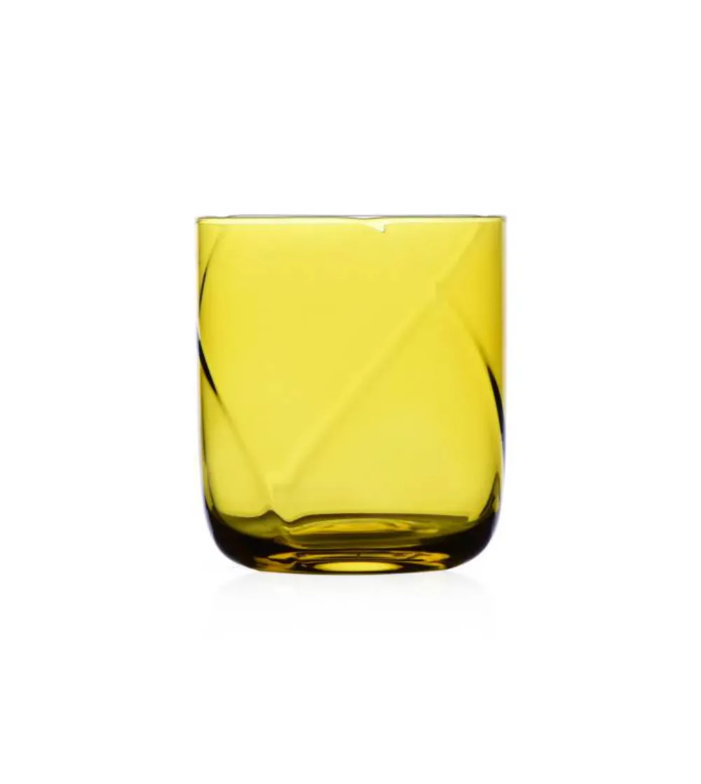 Juego 6 Vasos Rigà Amarillo Citrino - Ichendorf