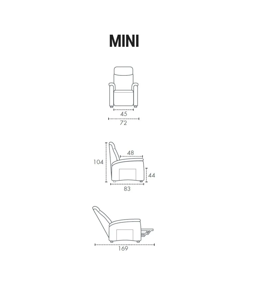 Poltrona Lift-Relax Asia Mini -...