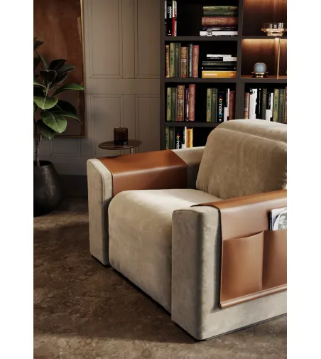 Vismara Design - Kubrik Reclining Armchair