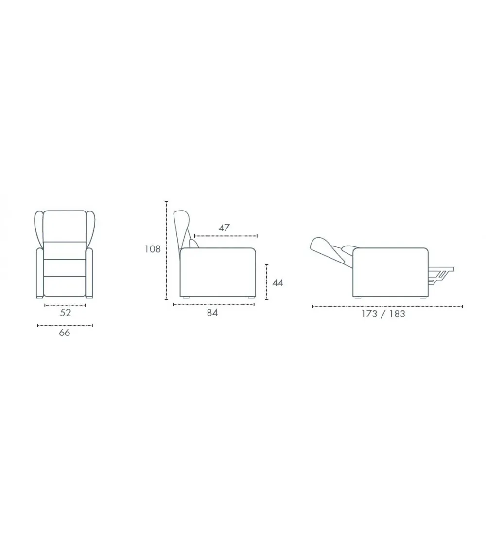 Spazio Relax - Mira Lift-Relax Sessel