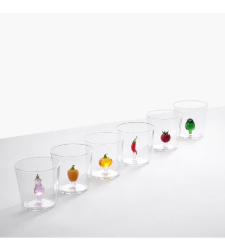 Ensemble 3 Verres Artichaut Vegetables - Ichendorf