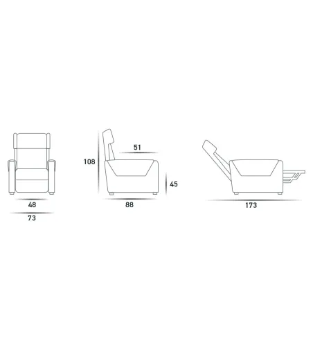 Fauteuil Lift-Relax Roma - Spazio Relax