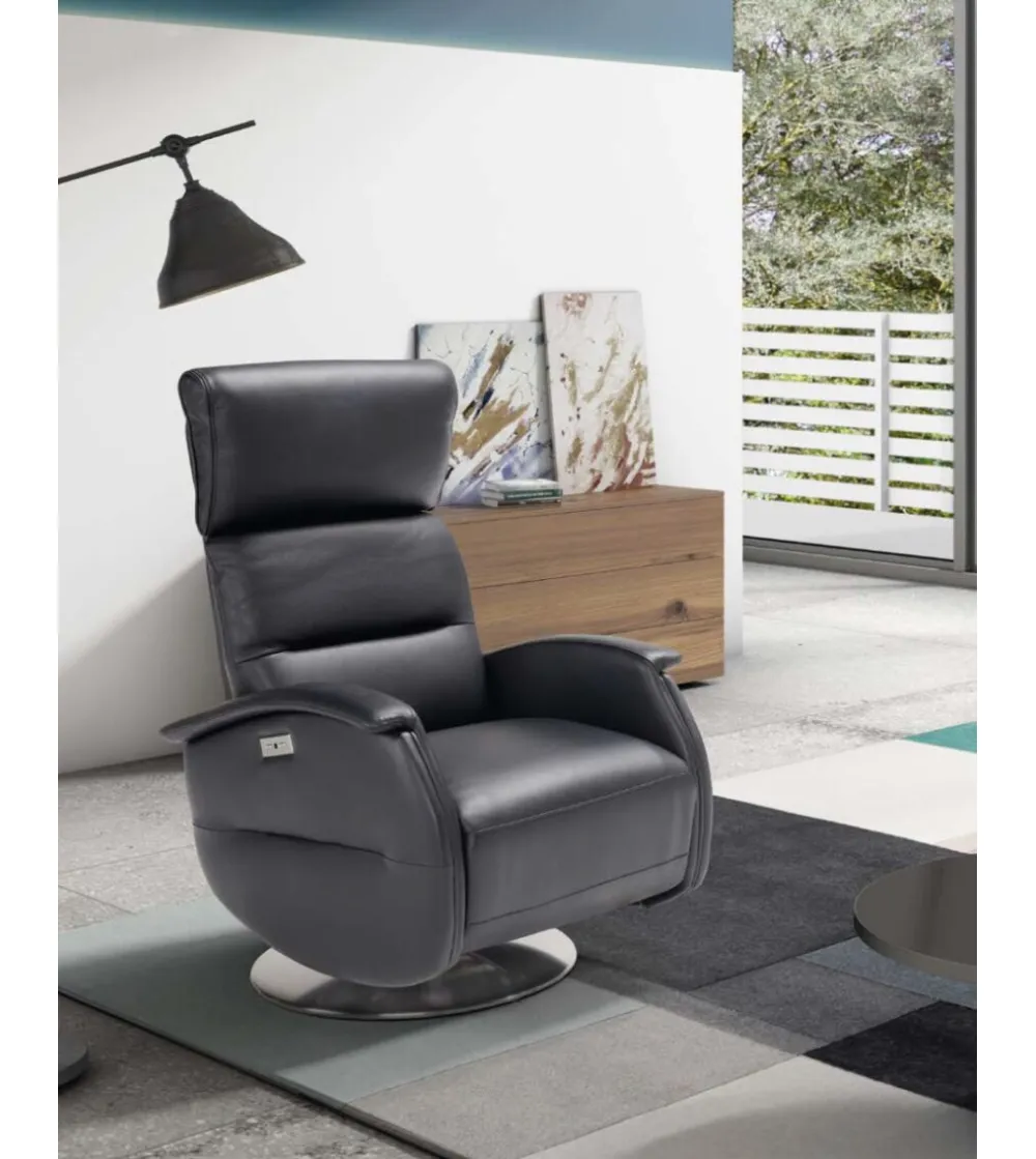 Sillón Swivel Ginevra - Spazio Relax