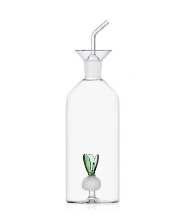 Vegetables Oil Jug With Spring Onion Inside - Ichendorf