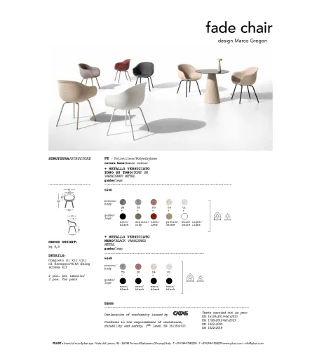 Juego 2 Sillas Fade - Plust