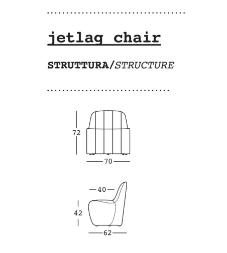 Plust - Jetlag Sessel