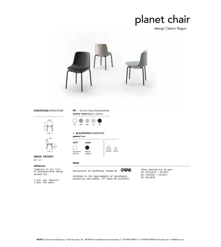 Plust - Set 2 Planet Chairs
