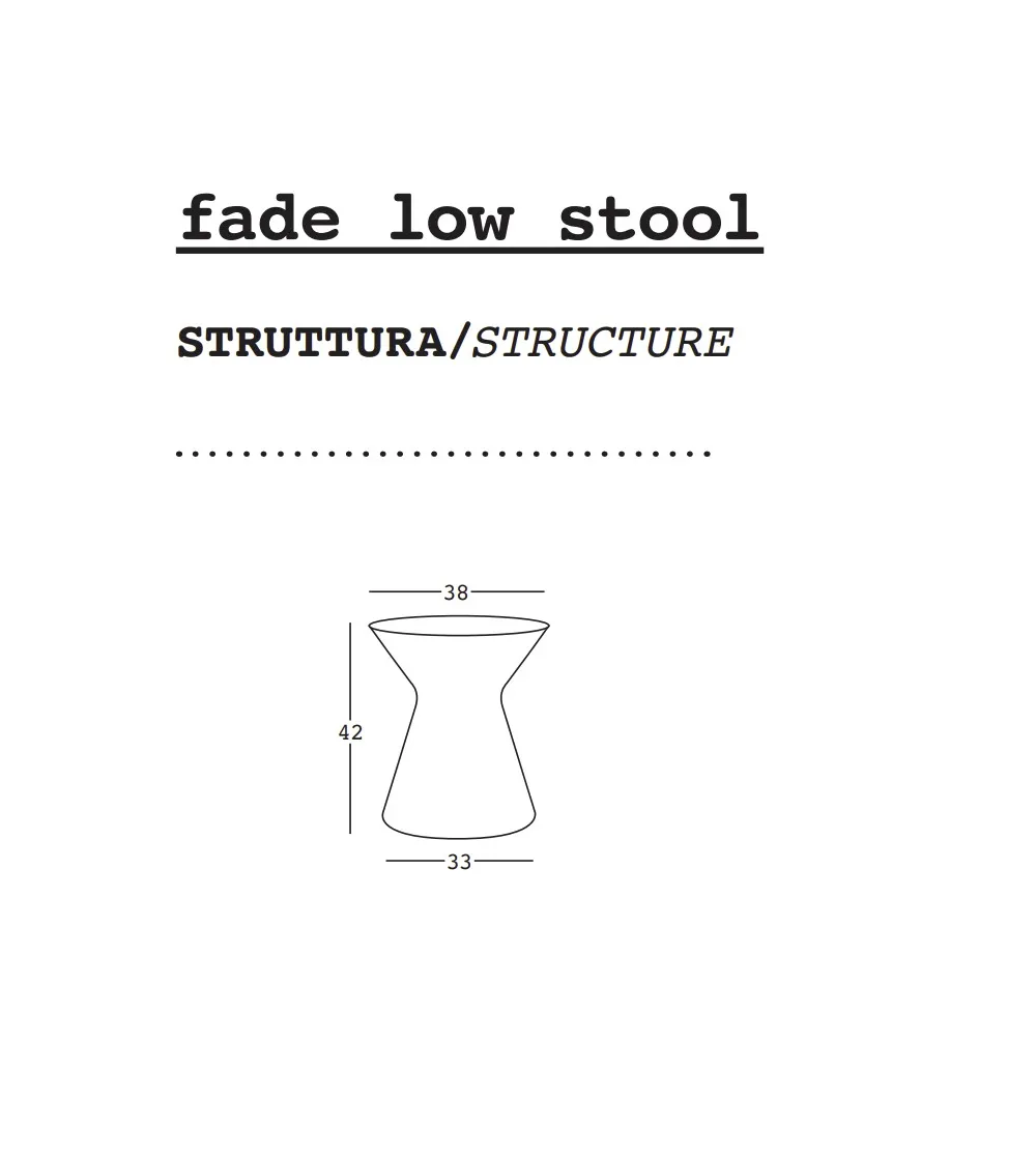 Taburete Fade Low - Plust