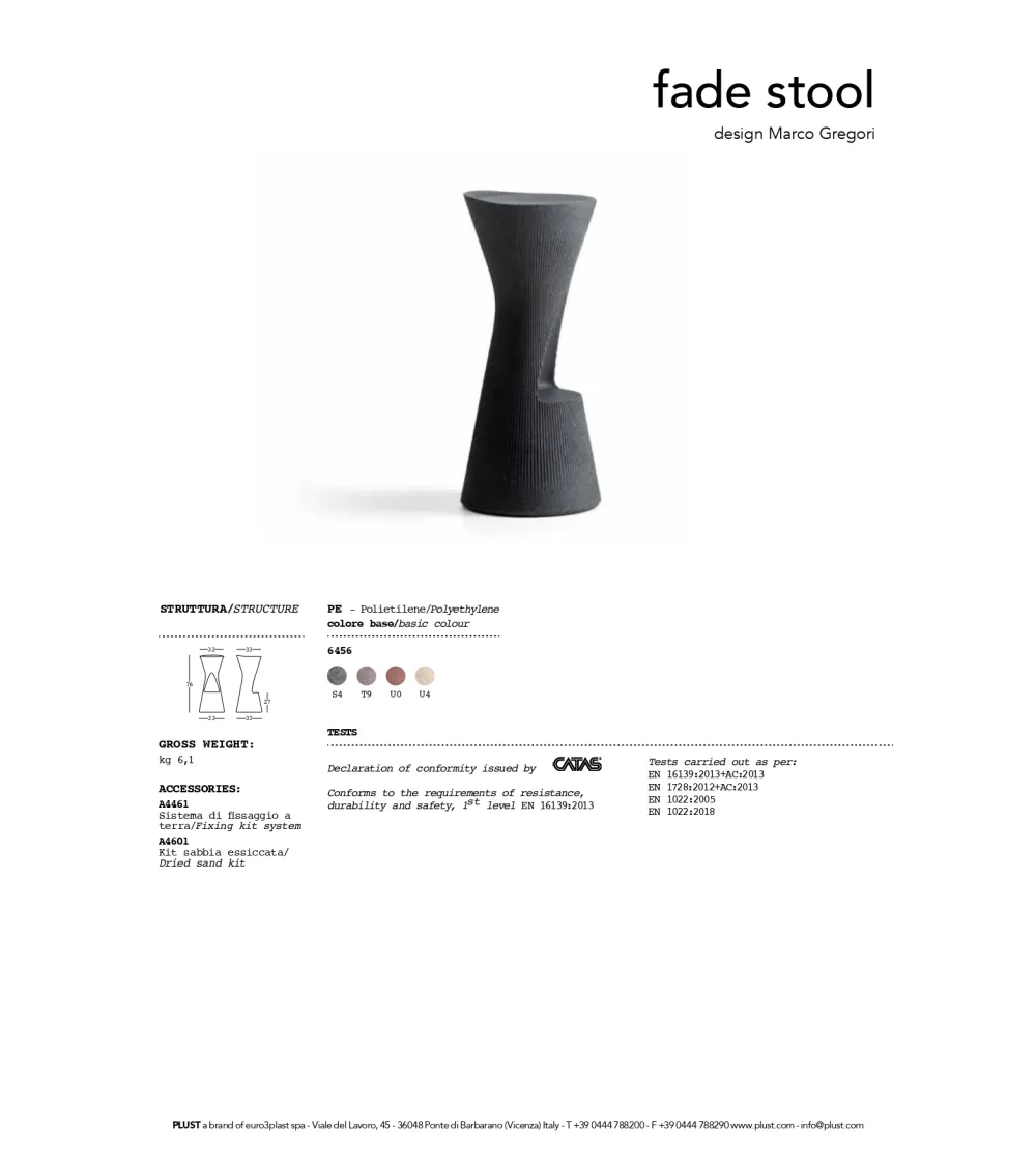 Tabouret Fade - Plust