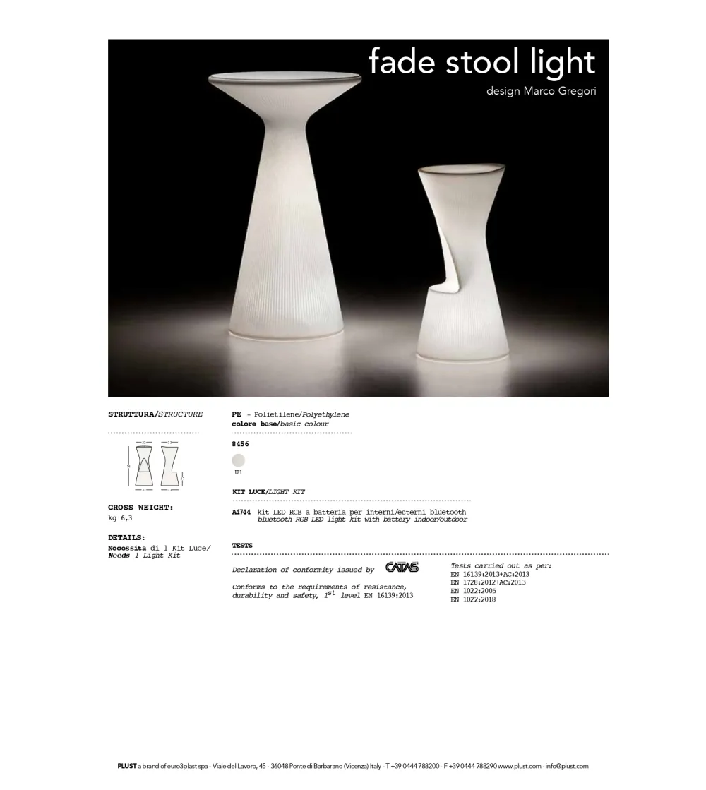 Taburete Fade - Plust