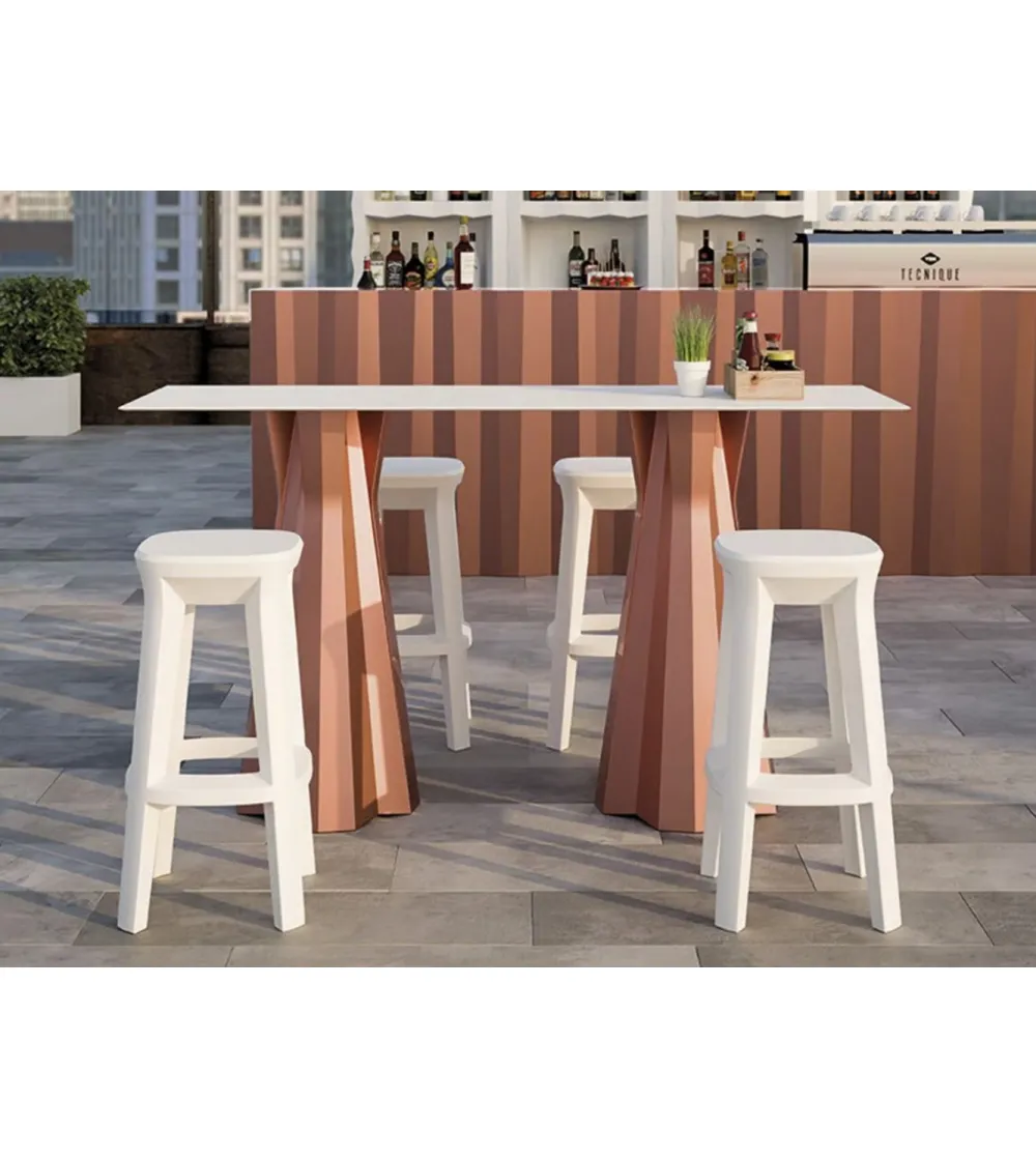 Stool - Frozen Square Stool