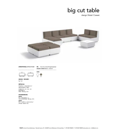Table Basse Big Cut - Plust