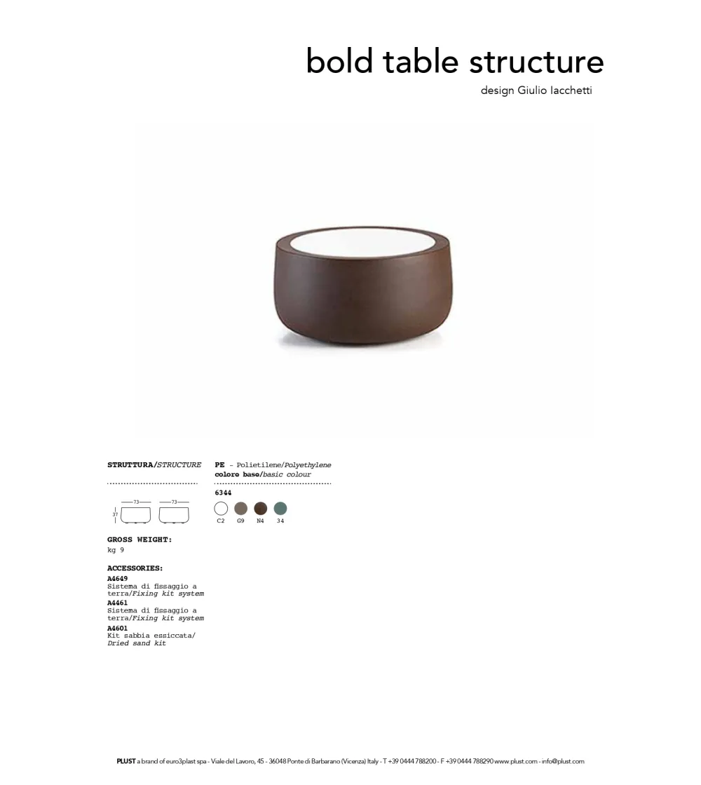 Tavolino Bold - Plust