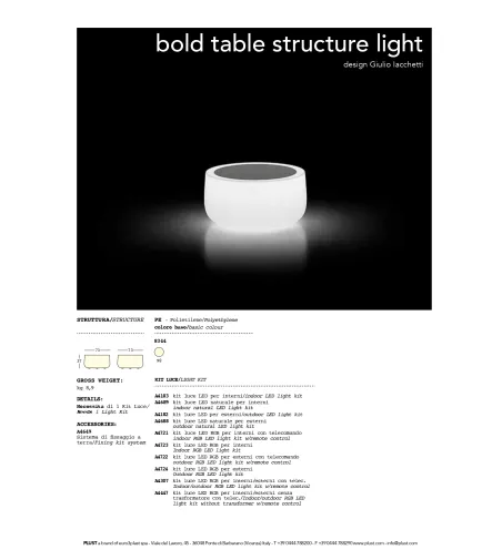 Table Basse Bold - Plust