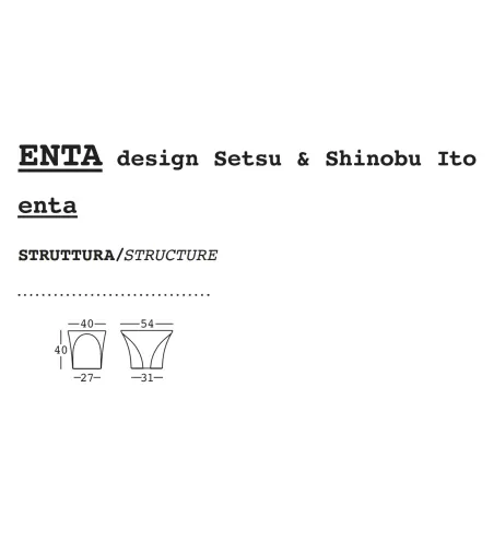 Tavolino Enta - Plust