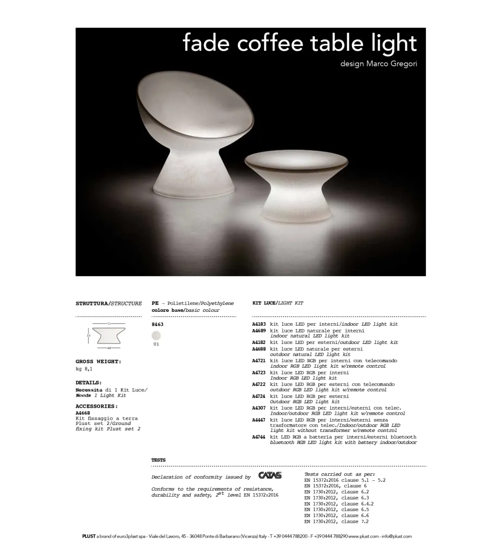 Plust - Fade Coffee Table
